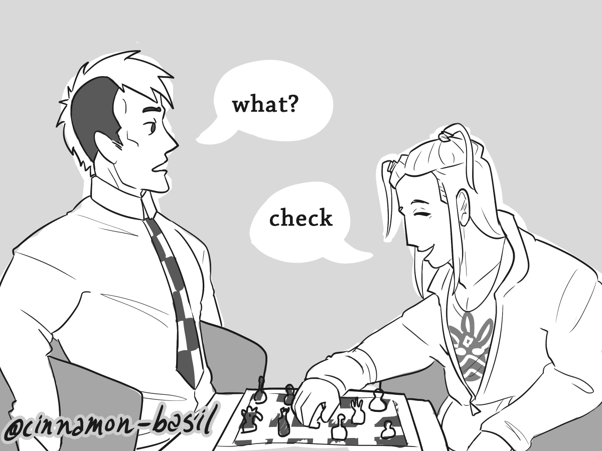 cinnamon_basil's tweet photo. sorry that the first thing im posting since summer is some sloppy meme comic im trying to learn to draw simeon. can be #manosouta if you squint and hit your head on something. #aai2 https://t.co/g2zyTubdEB