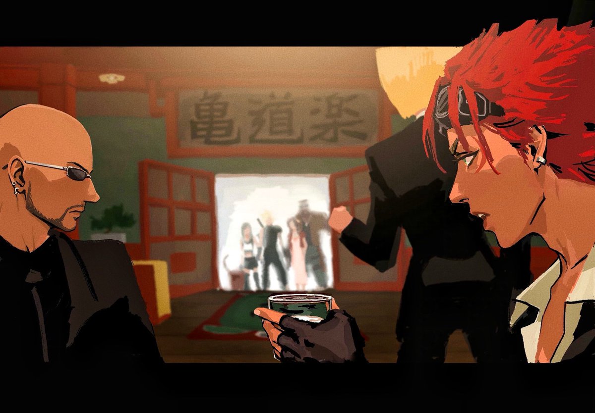 laowancorn's tweet photo. #FF7 illustrations https://t.co/LgwkD6Y1NQ