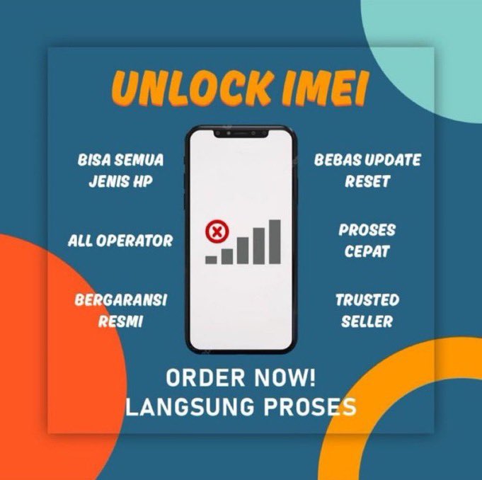 Yg mau unlock unblock imei jasa aku open terus, sung order ke wasap mimin wa: +62 895‑3233‑71618 🙏🏻😉 dibio