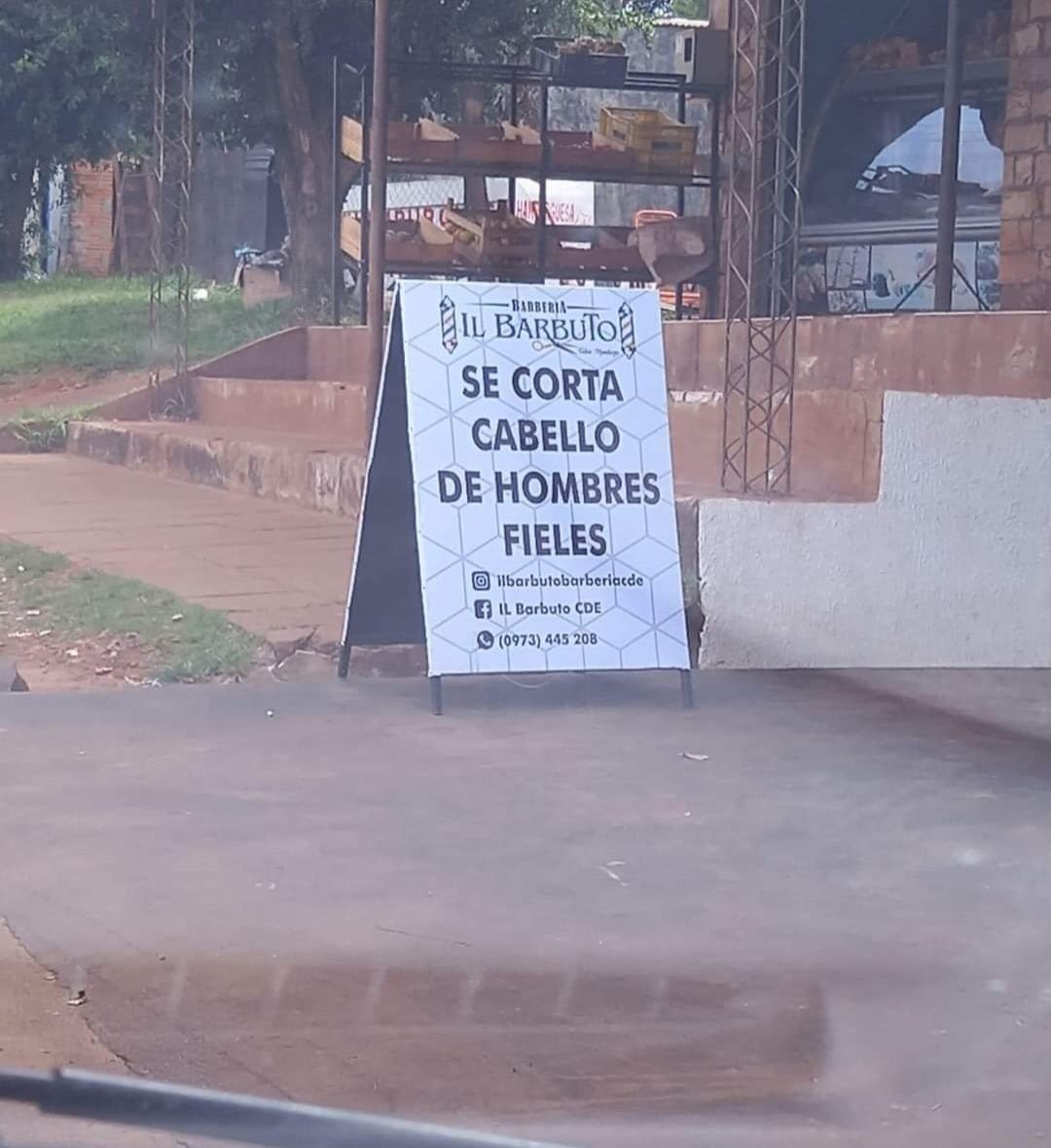 Al fin una barbería para mi 😌😇