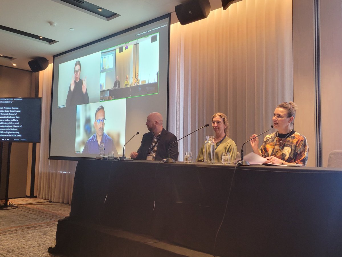 Identity Digital AU (@audomain) on Twitter photo Now at #auIGF2024, Ram Mohan discusses the challenges of cybersecurity and how we can prepare for the future . In understanding the value of cyber hygiene Ram believes that having "Some level of significant awareness is the largest challenge we have to solve." <a href="/au_igf/">auIGF - Australian Internet Governance Forum</a> Now at #auIGF2024, Ram Mohan discusses the challenges of cybersecurity and how we can prepare for the future . In understanding the value of cyber hygiene Ram believes that having "Some level of significant awareness is the largest challenge we have to solve." <a href="/au_igf/">auIGF - Australian Internet Governance Forum</a>
