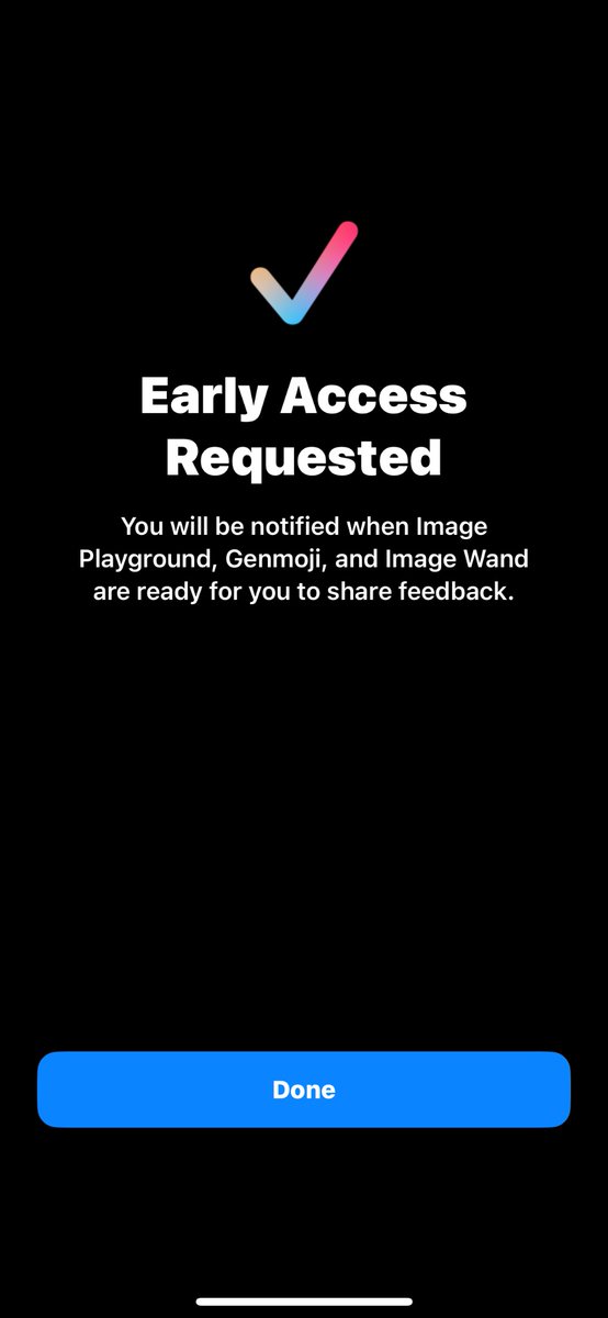 Anyone else still waiting for image playground 🤦‍♂️ going on 3 days waiting now