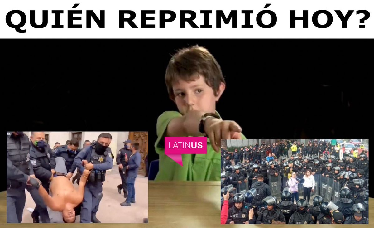 PonchoGutz's tweet photo. Represión es cuando Morena y así https://t.co/gNhxLa4phC