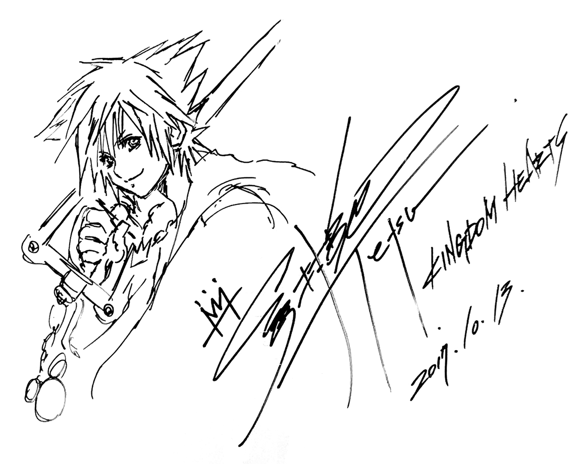 S0raDaily's tweet photo. -Tetsuya Nomura sketch- #KingdomHearts #Sora https://t.co/OzrtUMKrIF