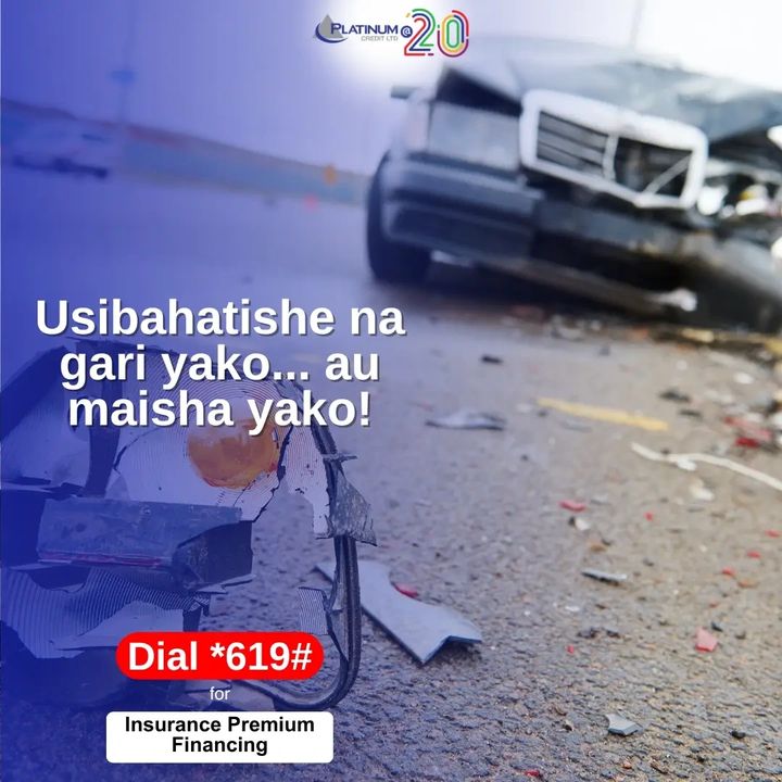 PlatinumCKenya's tweet photo. Don't gamble with an uninsured car on the road!
Get a comprehensive cover with our Insurance Premium Financing and avoid the headaches that come with the unexpected. Dial *619#, call 0709 900 000 / 0730 900 000, or visit https://t.co/FYZIQRvsHc
#InsurancePremiumFinancing #cars https://t.co/tDWS6VHL9R