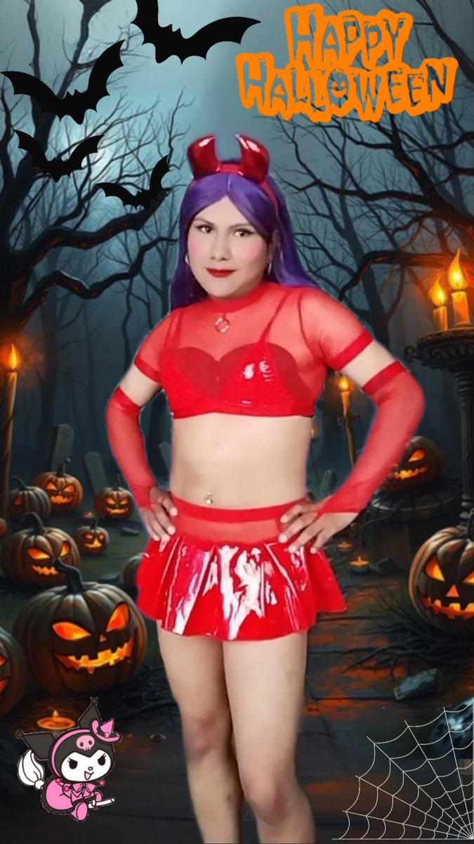 dulce_fermtz's tweet photo. Ya tengo mi Putidisfraz de diabla estoy lista para Halloween 👻🎃🎃 
#disfraz #diabla #Halloween https://t.co/MohfAGbjup