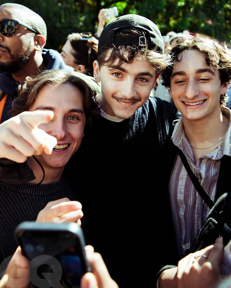 “Hey man, what’s up?” said <a href="/RealChalamet/">Timothée Chalamet</a> as he draped his arm over a contestant at the viral “Timothée Chalamet lookalike competition” held in Washington Square Park on Sunday.

Read GQ's on-the-ground report: gq.visitlink.me/M7_0ro