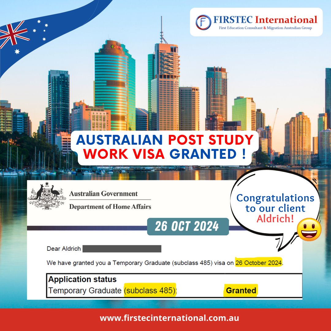 FirstecInt's tweet image. Recent #visagrant !🤩🇦🇺U can B Next!🌏✈️📷

#Pinoy #finland #BINI #tagalog #tagalogau #Philippines #pharmy #ph #cebu #manila #anime #discord #OOTD #pookie #kpop #kdrama #kpoppie #europe #Spain #aus #دبي #Singapore #anime #visa #abroad #studytwt #fyp #GenZ