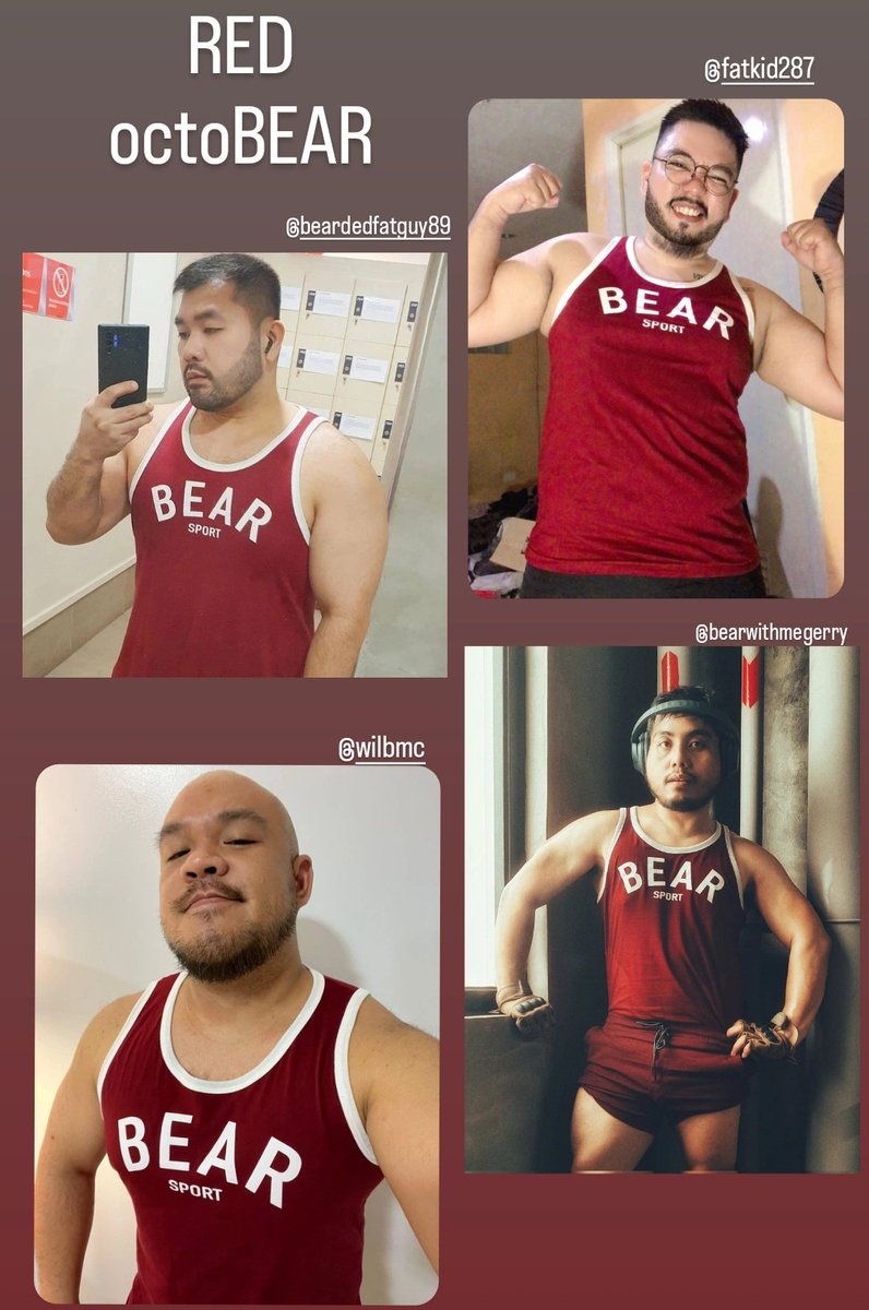 Bearcode_ph's tweet image. ❤️🔥💯🐻 RED octoBEAR not yet over
..
@BEARDEDFATGUY89 wilbmc jayanderson @BearWithMeGerry 
#bearcode #bearcode_ph #bearcodeph #asianbears #RED