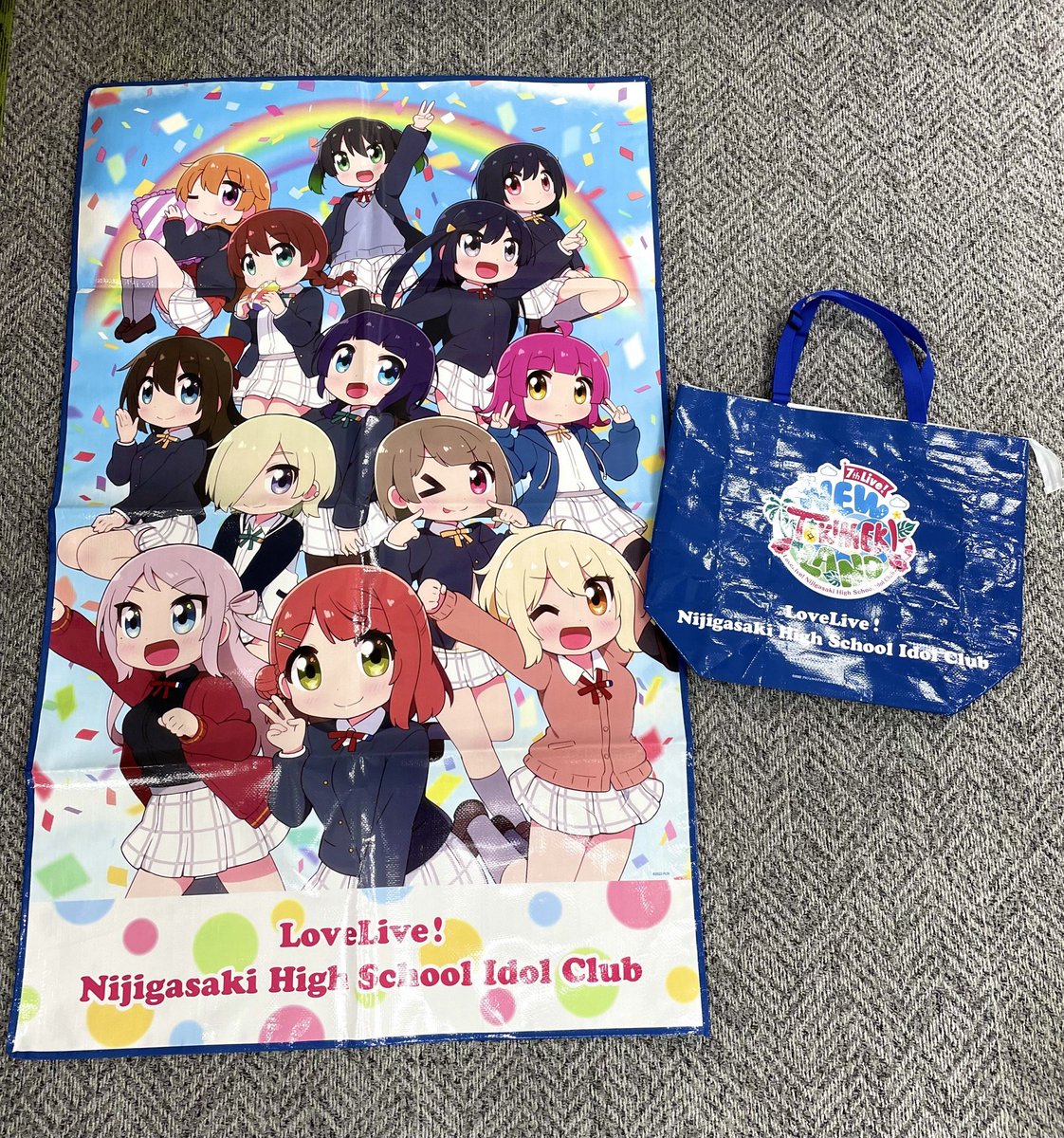 ?物販 事後通販? #虹ヶ咲 7th Live! NEW TOKIMEKI LAND グッズ紹介 