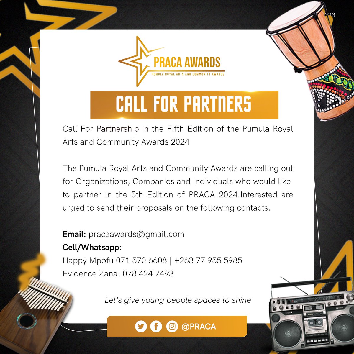 Call for partners!!❤️