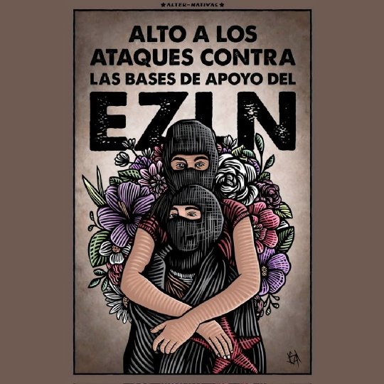 Au Chiapas, les communautés zapatistes sont agressées par les narco-trafiquants, des assassinats sont perpétrés, et le gouvernement mexicain ferme les yeux.

Depuis les Soulèvements, nous signons cette tribune : lessoulevementsdelaterre.org/blog/a-celles-…

...et ajoutons le message suivant 🧶⤵️

1/8
