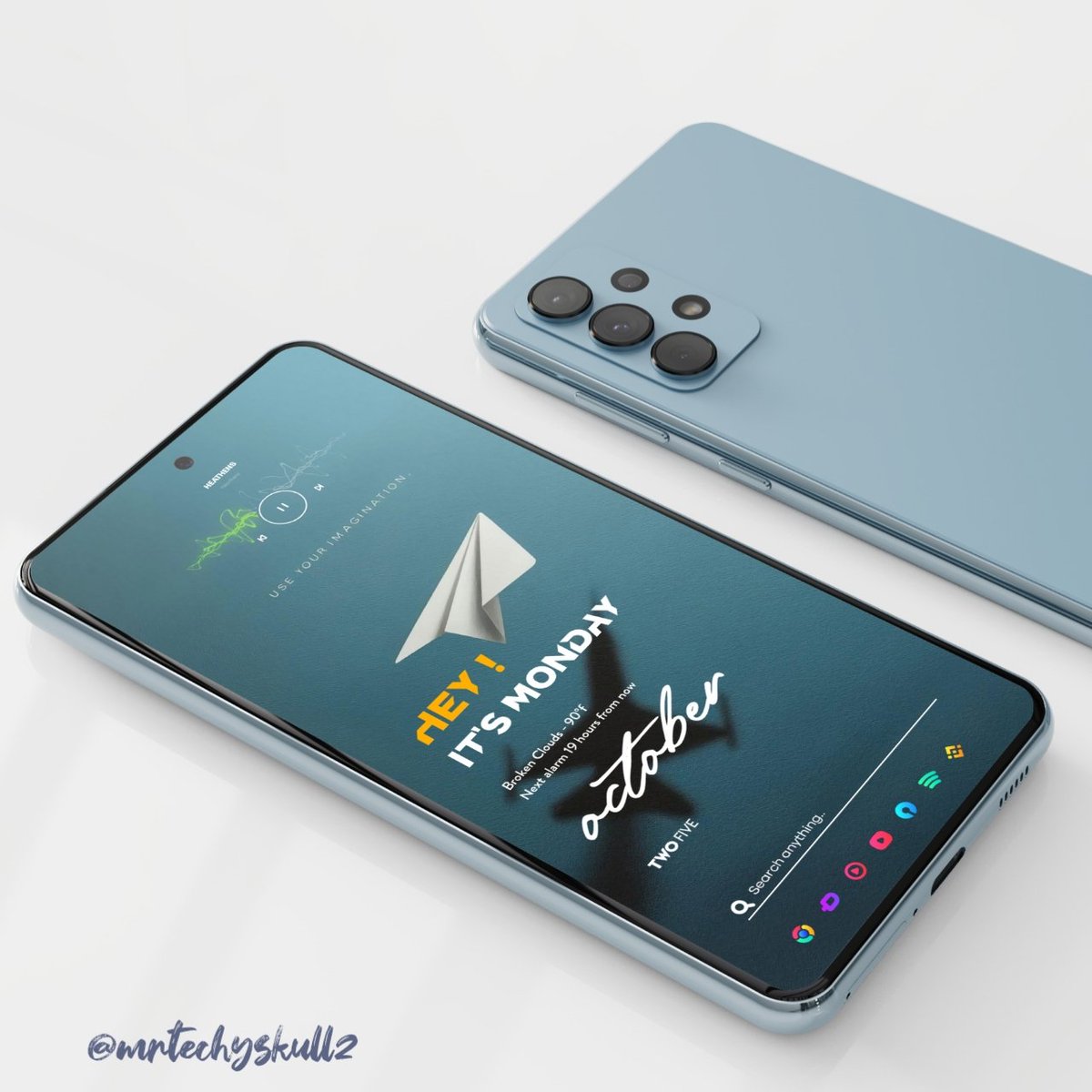 mrtechyskullz's tweet photo. #607 Homescreen Setup
.
➨ Launcher: Nova Launcher
➨ Widget:  Finesta and Orca  kwgt 
➨ Icon Pack: Chic Icon Pack
➨ Wallpaper &amp; Apps Link in my Blog⤵️ 
https://t.co/qwjDw4MNTy https://t.co/pkzWDLPnnp