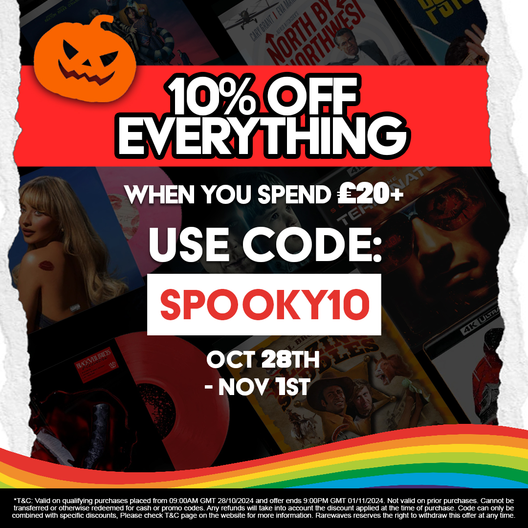 RarewavesCom's tweet photo. YOU KNOW WHAT THEY SAY ABOUT HALLOWEEN?!
GHOULS GET THE 10% HAULS!
(that's not what they say) BUT YOU CAN GET IT
So go do it. We're watching you 👀
https://t.co/zbAvOSrHw1
#Rarewaves🌈
#Discount #offer
#savesavesave #savemoney
#savings #halloween https://t.co/PHZF58UJzG