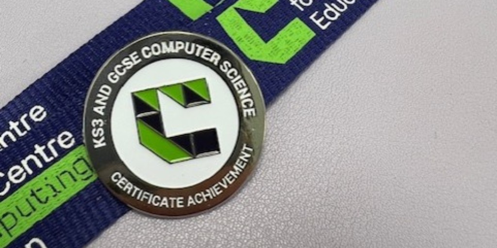 WeAreComputing's tweet image. Already enrolled in the key stage 3 and GCSE Computer Science certificate?

Now&apos;s the perfect time to put your learning to the test. This final step in the programme is your opportunity to boost your confidence and inspire your students. You&apos;ll also get a shiny new badge to show…
