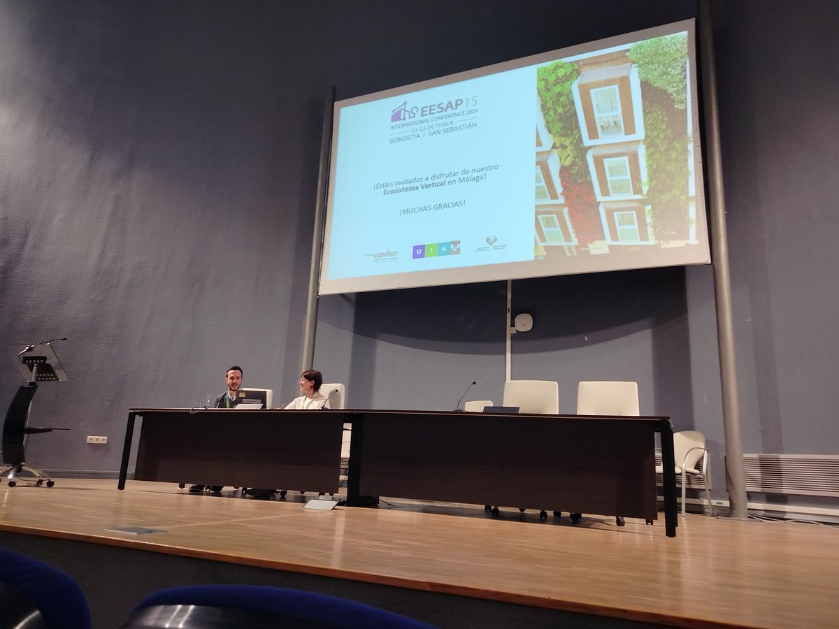 🌱¡Llevamos nuestro #VerticalEcosystem a <a href="/eesap/">Congreso EESAP 15</a>!

Presentamos nuestra solución de #EconomíaCircular para reutilizar aguas grises en jardines verticales urbanos 💧🌿. 

Impulsando ciudades más sostenibles junto a grandes expertos. 💪

🔗 Lee más: cutt.ly/FeFi73fQ
#EESAP15