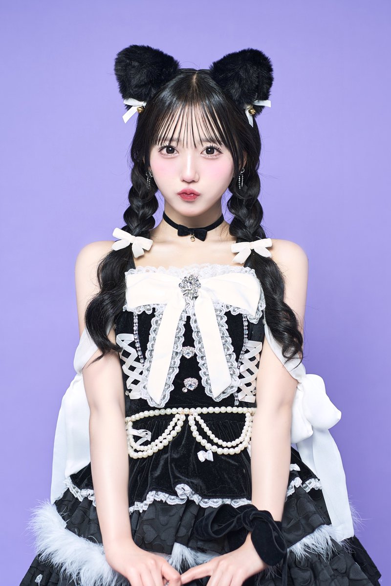 ハロウィン限定アー写にゃん 🐈‍⬛🎀❤︎