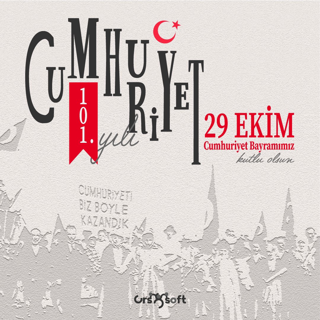 Milli mücadele zaferiyle bağımsız bir ulusal kimlik kazandığımız; özgür, eşit ve çağdaş bir toplumun temelini attığımız Cumhuriyet, bir asrı geride bıraktı. Aklın ve bilimin ışığında demokrasi yolunda emin adımlarla ilerliyoruz. Cumhuriyetimizin 101. yaşı hepimize kutlu olsun.