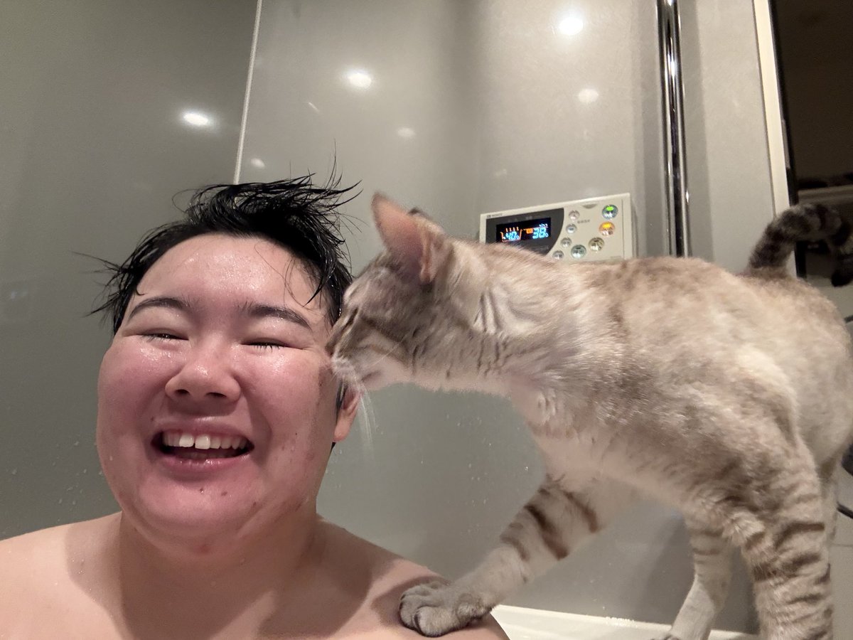 溺れてないかめっちゃ心配してくれる