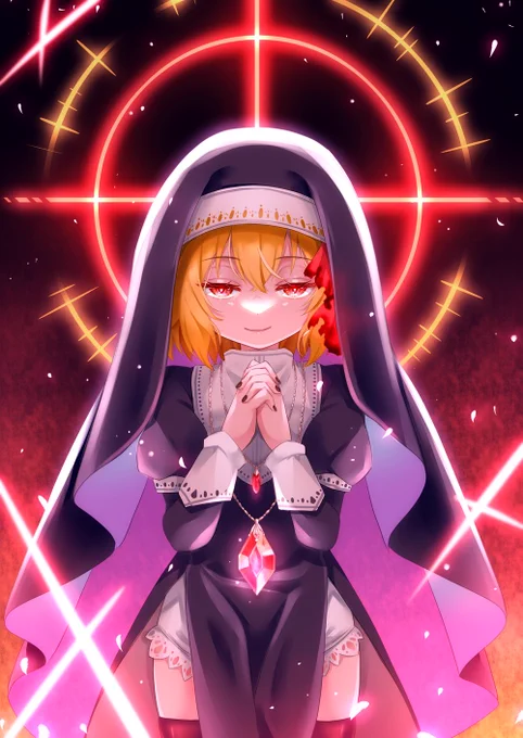 敬虔なるルーミアちゃん #東方 #東方Project