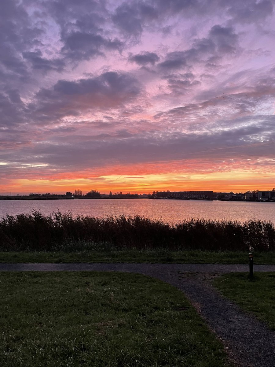 FietspaT's tweet photo. Prima ochtend om naar het werk te fietsen #fietsforens https://t.co/kq9RazAjc5