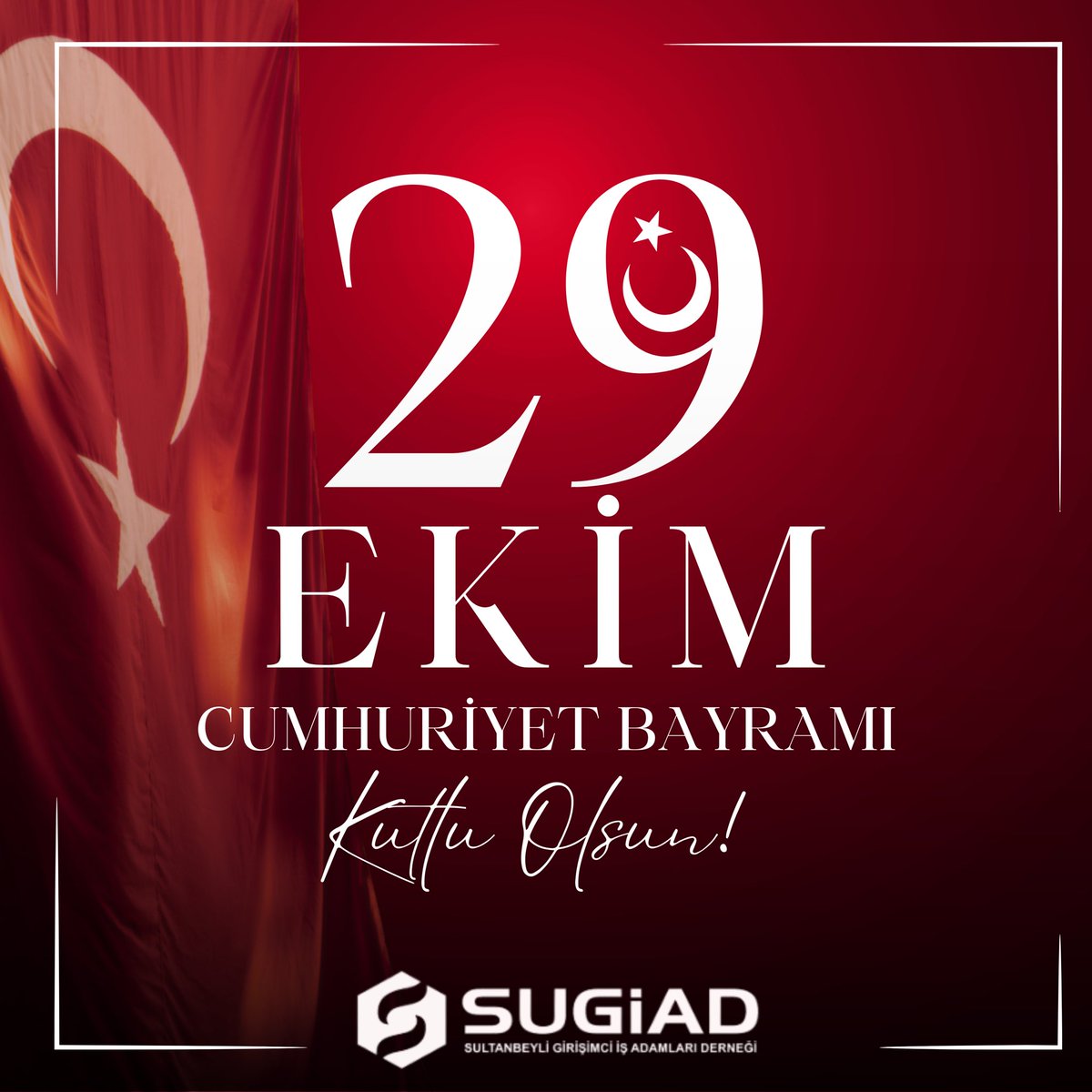Türkiye Cumhuriyeti’nin 101. yıl dönümünde, Cumhuriyet’imizin temellerini atan Gazi Mustafa Kemal Atatürk ile silah arkadaşları başta olmak üzere bütün şehit ve gazilerimizi rahmet ve minnetle anıyor, bu büyük bayramı coşkuyla kutluyoruz.