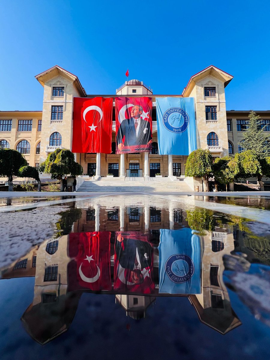 🔵 Rektörlük Binamız bugün bir başka güzel🇹🇷🇹🇷🇹🇷🇹🇷🇹🇷🇹🇷

#GaziÜniversitesi