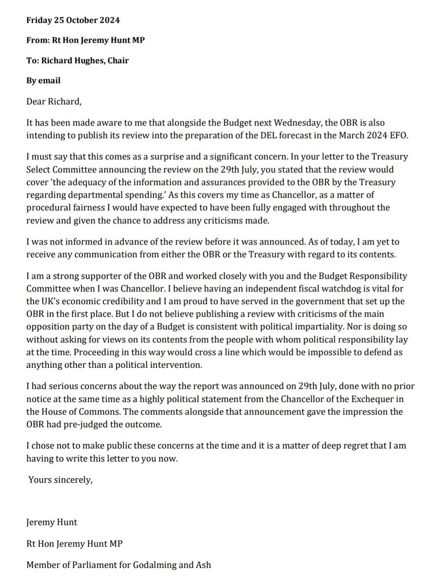 Sir Jeremy Hunt MP tweet media