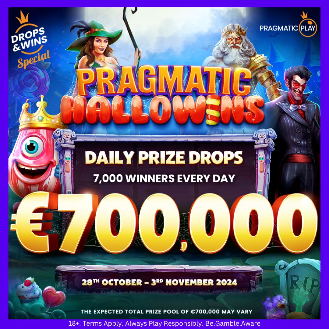 thephonecasino's tweet photo. 📱 Pragmatic Hallowins at The Phone Casino! 🎃 
Get in on the Halloween thrills running now till Nov 3rd! With a massive €700,000 prize pool, you could win one of 7,000 daily prizes—no tricks, just treats!

#PragmaticHallowins #HalloweenPromotion #DailyPrizes #WinBig https://t.co/y7LCZoeYIq