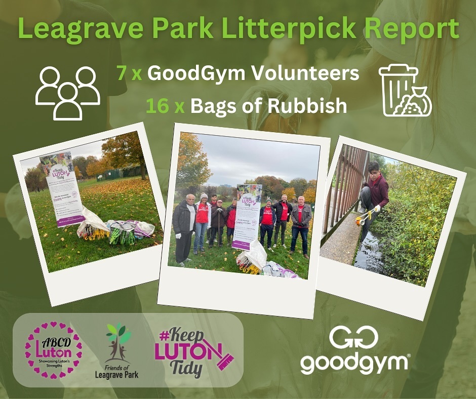 Saturdays team effort! 💪🏻 thanks to all the GoodGym volunteers as well as FOLP and ABCD Luton! ❤️ instagr.am/p/DBqZ9rcNg1Y/