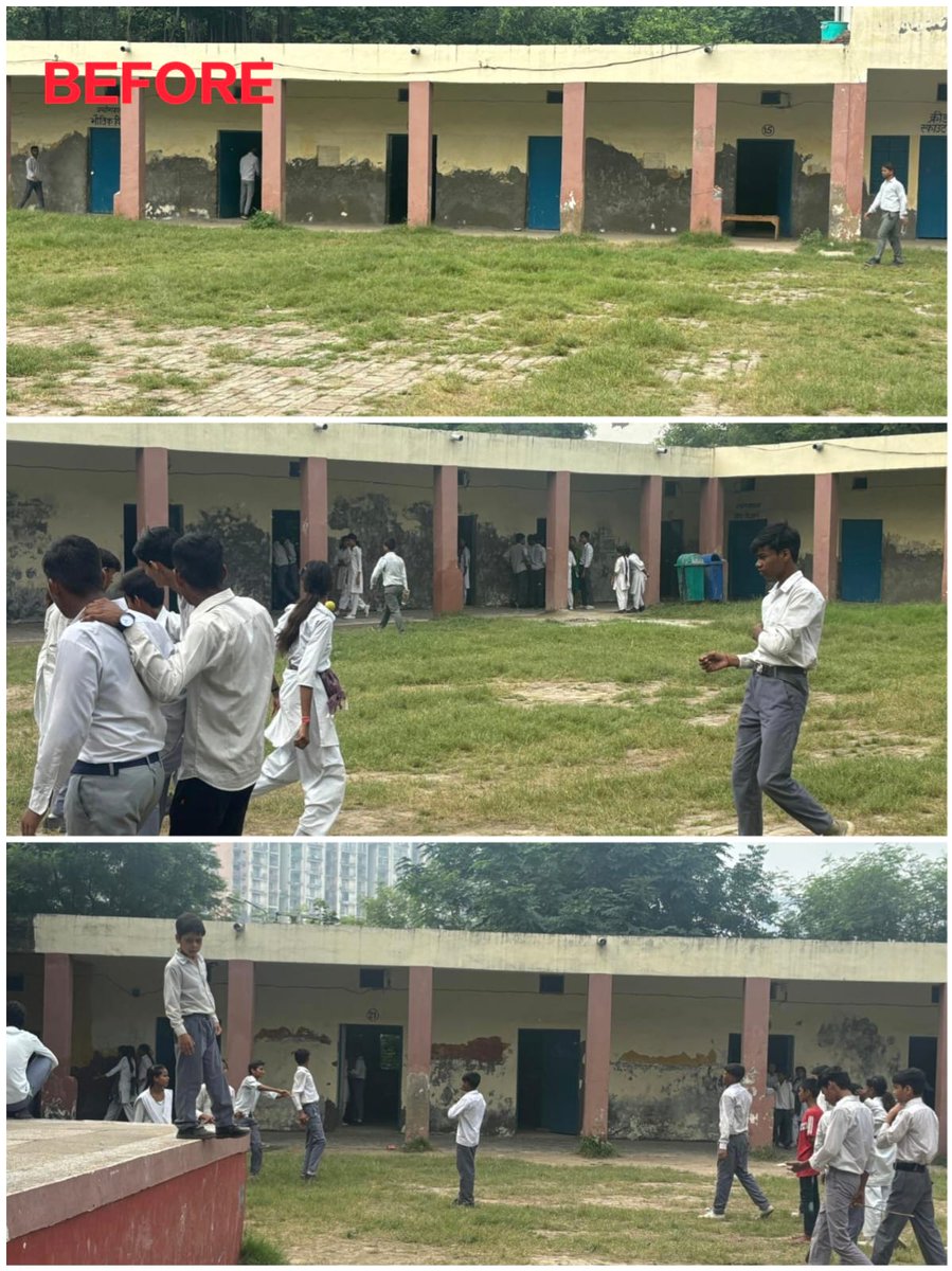 CgstAuditNoida's tweet photo. स्वच्छता अभियान 4.0 (2024) के अंतर्गत  Best Practices में नामित "नागरिक केंद्रित पहल" के तहत प्रधान आयुक्त श्री गौरव  कुमार, आयुक्तालय ऑडिट नॉएडा के दिशा निर्देशन में भवानी शंकर इंटर कॉलेज सेक्टर 46 नॉएडा का  कायाकल्प किया गया |
@cbic_india @dghrd_cbic @cgstcusmeerut https://t.co/67ZCYEi0aa