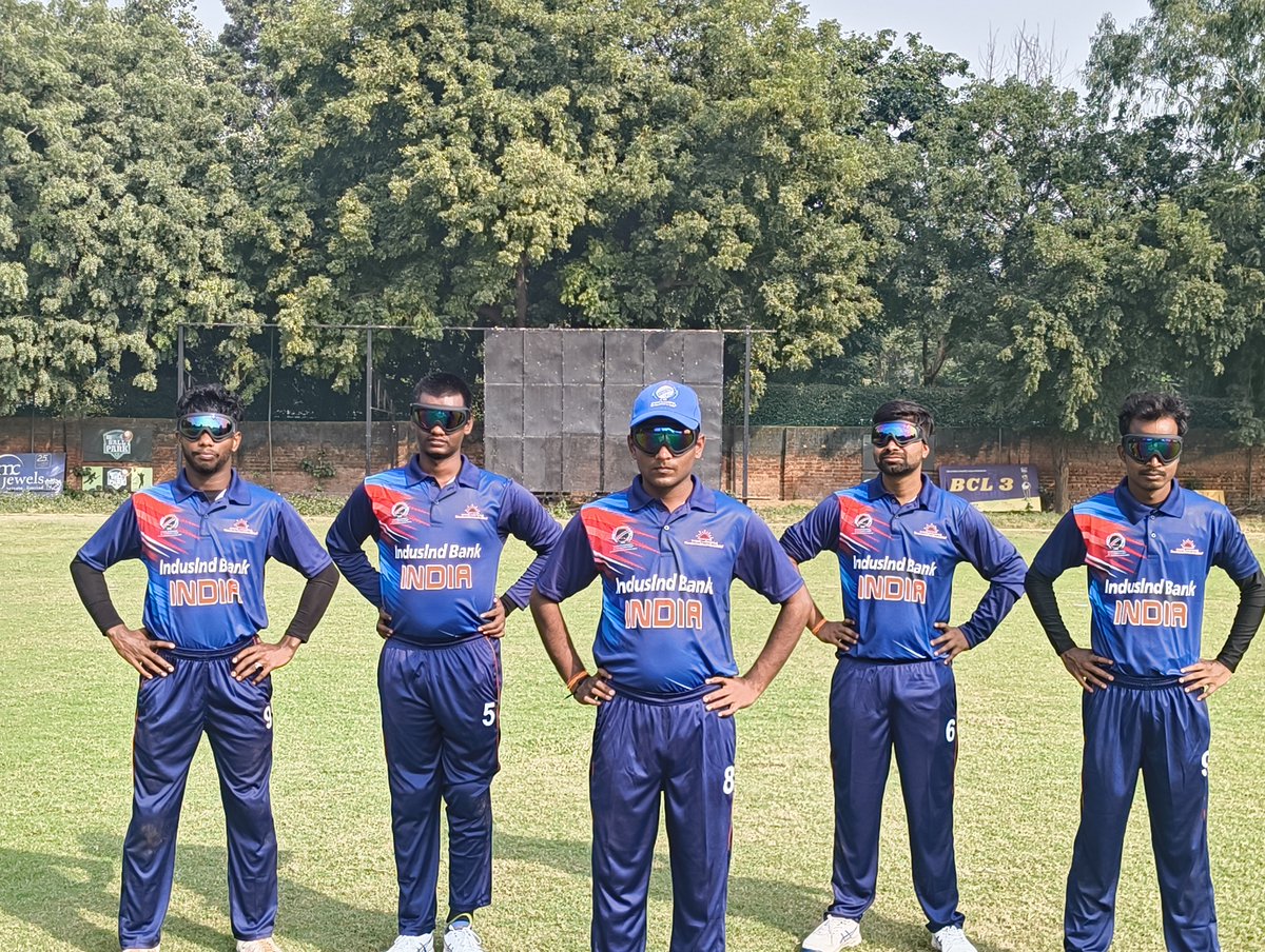 blind_cricket's tweet image. The journey begins! Our Coaching Camp is officially underway at Ball Park Cricket Ground, Gurugram, as we gear up for the 4th T20 World Cup for the Blind!

#T20WorldCupForTheBlind #CricketForAll #InspirationInMotion #RoadToVictory #Gurugram #BlindCricket