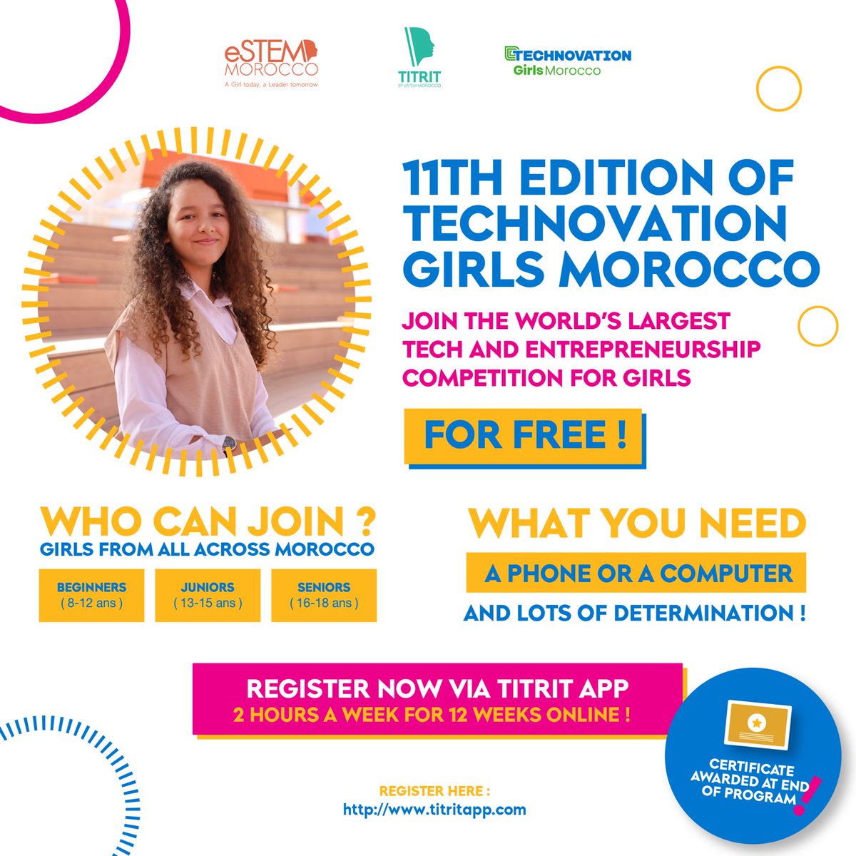 eSTEM Morocco tweet media