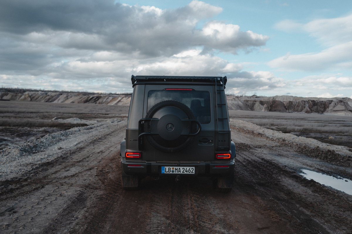 MercedesBenzInd's tweet photo. Beyond roads, beyond limits. The new Mercedes-AMG G 63.
#MercedesAMG #TheGClass #TheRiseOfThrill #MercedesBenzIndia https://t.co/n6RSsvVmlG