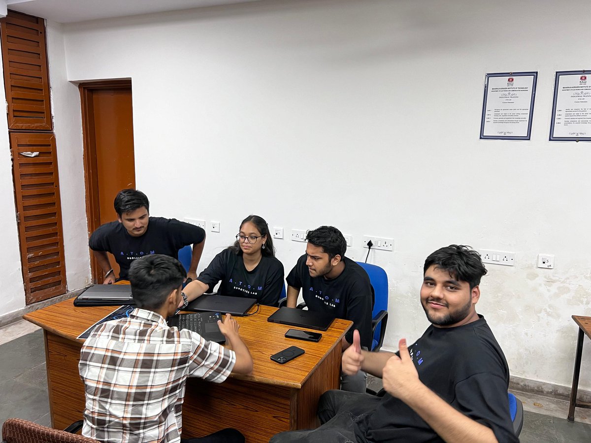 atom_robotics_'s tweet image. From super interactive orientation to serious interviews, henceforth wrapping up this year's recruitment and onboarding robotics enthusiasts in ATOM family! 🤖✨
#Recruitment #Robotics #Innovation