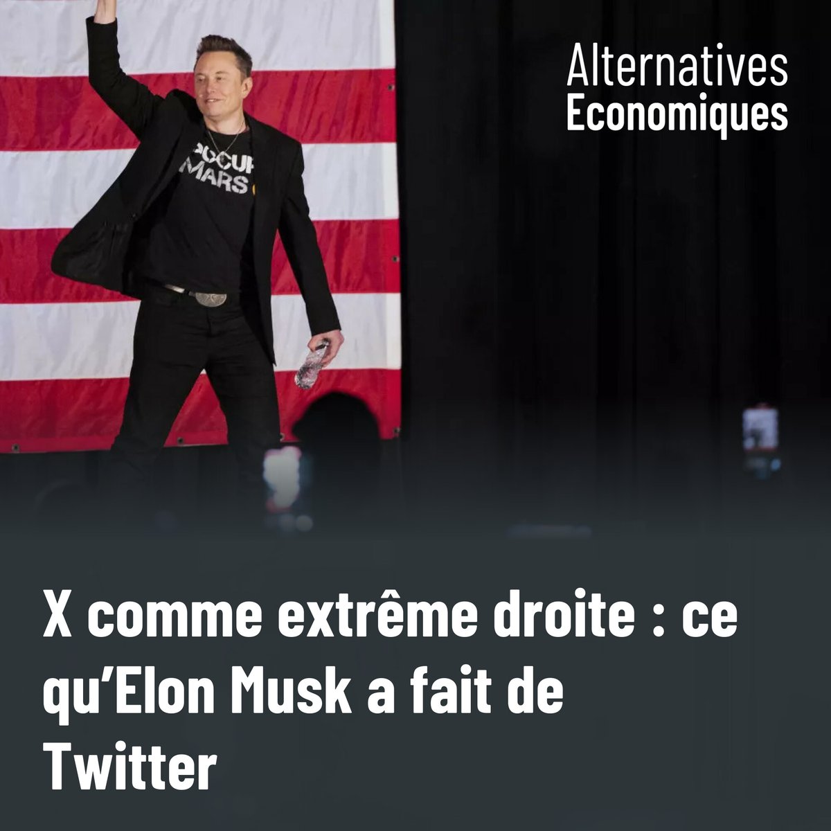 AlterEco_'s tweet photo. Deux ans jour pour jour après son rachat par Elon Musk, X (ex-Twitter) accumule les pertes financières et les risques judiciaires. Le réseau est cependant une arme redoutable pour l’alt-right américaine.
➡️ https://t.co/qdudW2U00W https://t.co/r3uKVzwqYO