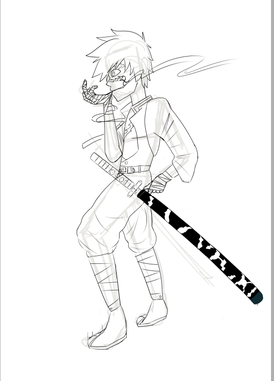 OShadowenyell's tweet photo. perdon sino he mostrado señales de vida, wip para mentener mi cuenta viva! :'3

#wip #dibujo #art #enproceso #kimetsunoyaiba https://t.co/W5Kn2wzvCF