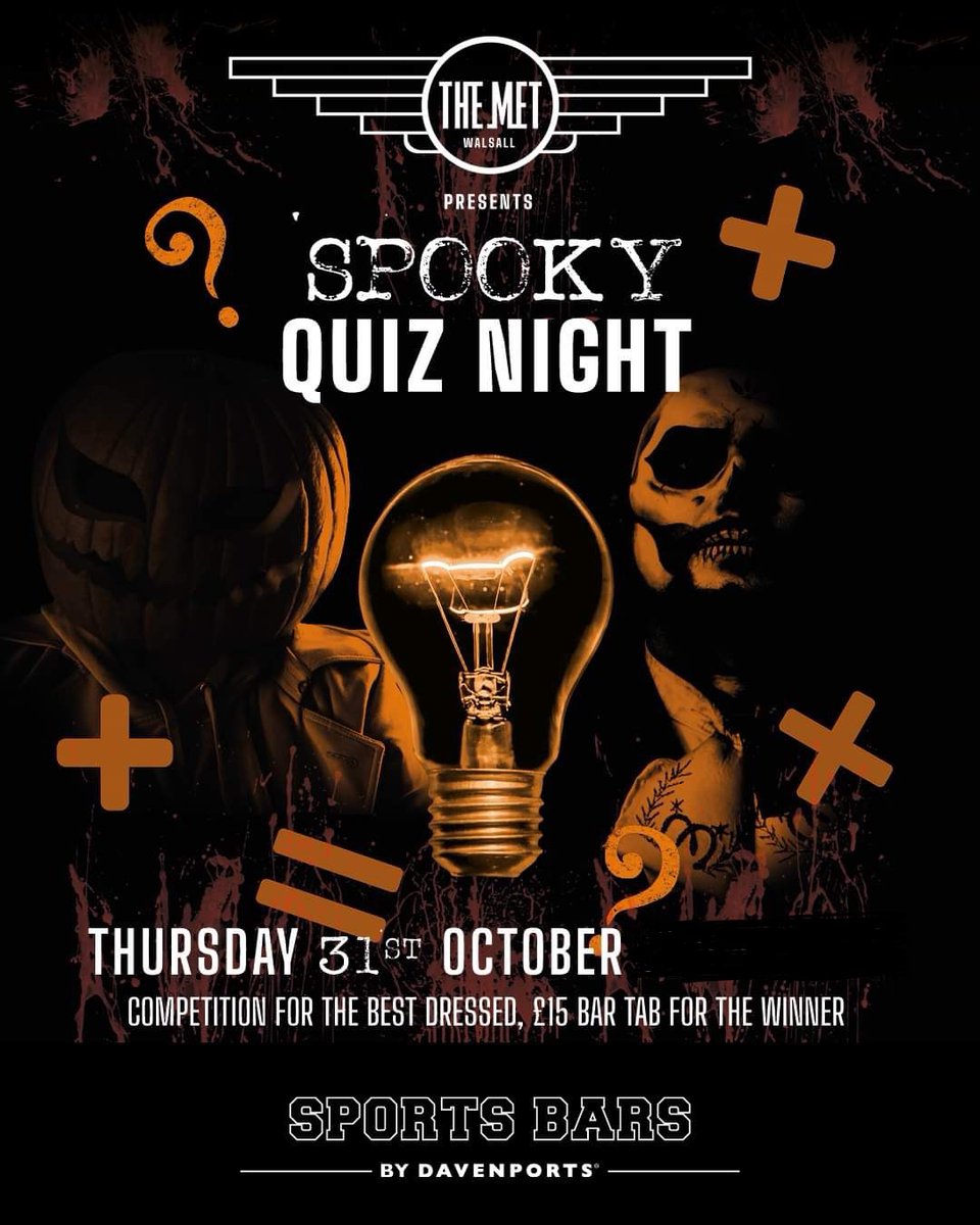 MRQZStoo's tweet image. If there&apos;s something strange, and it don&apos;t look good, who ya gonna call.... the british transport police! See it, say it, sorted. 

Tonight though, it&apos;s SPOOKY QUIZ TIME at The Met in Walsall from 8pm

#mrqz #speedquizzing @SpeedQuizzing