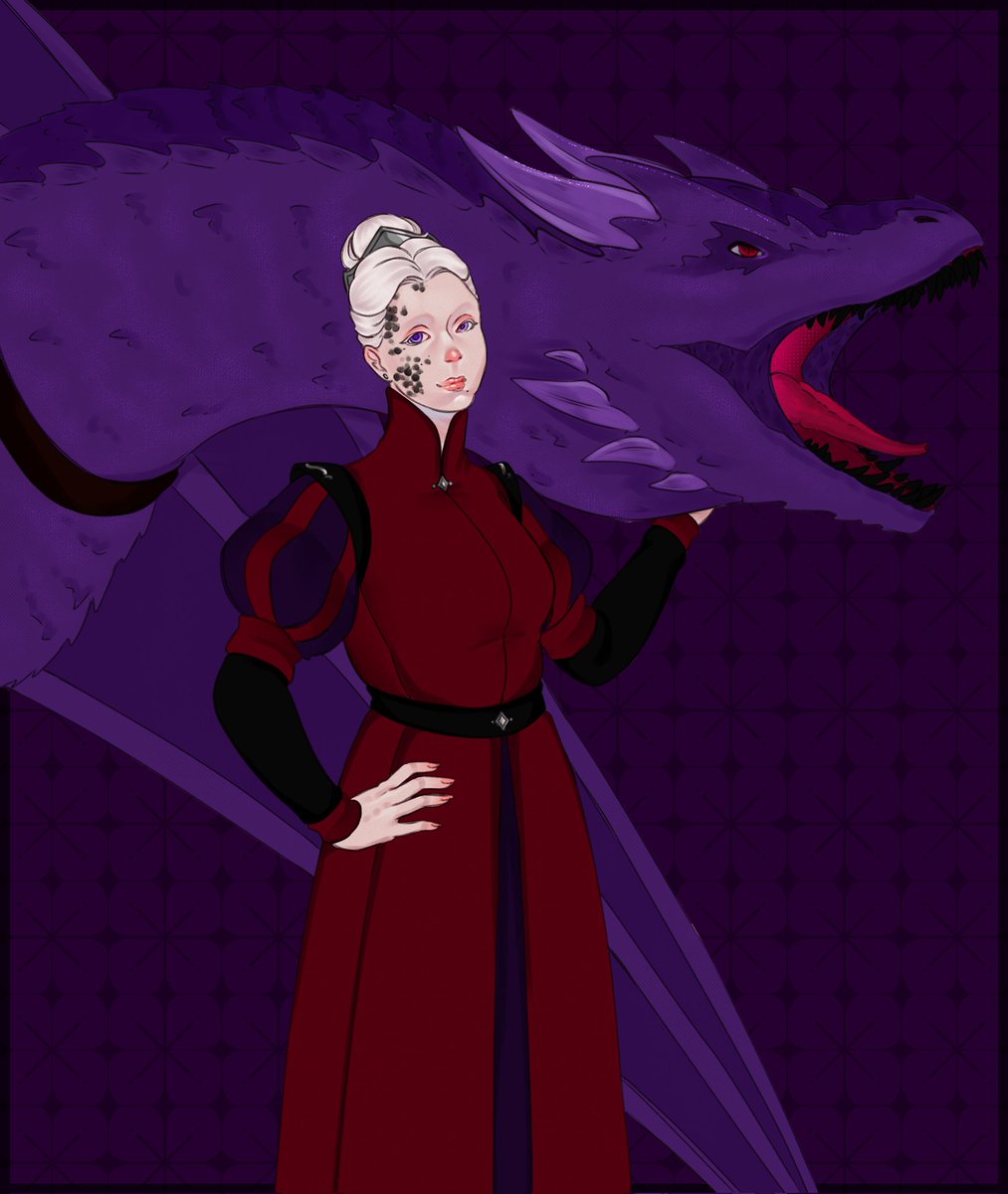 Allysaria_'s tweet photo. Sweet daughter's of Daemyra 💙💜
Aemma Targaryen and Seastar || Visenya Targaryen and Saphira 
I've got lazy with this art's
#HouseOfTheDragon #HOTD #asoiaf #Daemyra #art #fanart #digitalart #rhaenyra #teamblack #GOT #RhaenyraTargaryen #QueenRhaenyraTargaryen #Aemma #Visenya https://t.co/mKnRFMV5Ov