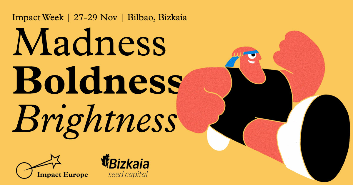 Social Impact Agenda per l'Italia (@siaita_) on Twitter photo Impact Week 2024: appuntamento dal 27 al 29 novembre a Bilbao con la nuova edizione della "settimana dell'impatto", organizzata annualmente da <a href="/impacteuropenet/">Impact Europe</a>. Per maggiori informazioni: impactweek.eu/bilbao/home #ImpactWeek Impact Week 2024: appuntamento dal 27 al 29 novembre a Bilbao con la nuova edizione della "settimana dell'impatto", organizzata annualmente da <a href="/impacteuropenet/">Impact Europe</a>. Per maggiori informazioni: impactweek.eu/bilbao/home #ImpactWeek