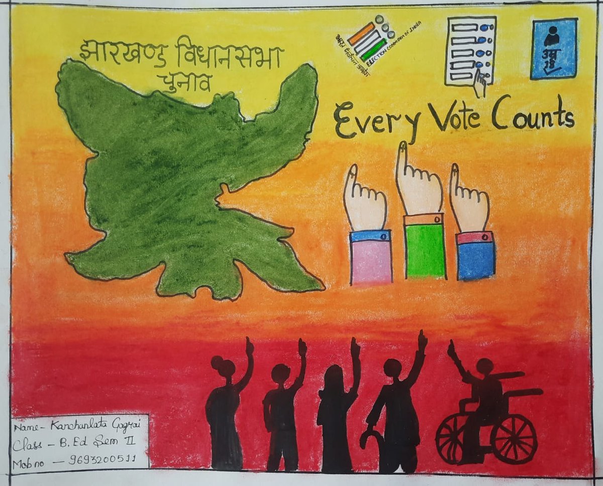 #MummyPapaVoteDo 
<a href="/ceojharkhand/">Chief Electoral Officer, Jharkhand</a> 
<a href="/ECISVEEP/">Election Commission of India</a> 
<a href="/DC_Chaibasa/">DC West Singhbhum</a>
