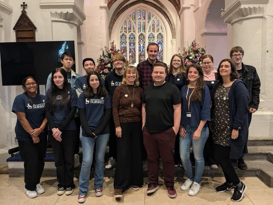 University of Surrey ESRC IAA (@esrcimpact) on Twitter photo Congratulations to Judith Gentle, Marie Martel and fellow organisers, for sharing their Dyspraxia research with the community, at St Mary's Church in Guildford on Saturday. 👏 Another impactful <a href="/ESRC/">Economic and Social Research Council</a> Festival of Social Science event from the University of Surrey! #esrcfestival Congratulations to Judith Gentle, Marie Martel and fellow organisers, for sharing their Dyspraxia research with the community, at St Mary's Church in Guildford on Saturday. 👏 Another impactful <a href="/ESRC/">Economic and Social Research Council</a> Festival of Social Science event from the University of Surrey! #esrcfestival
