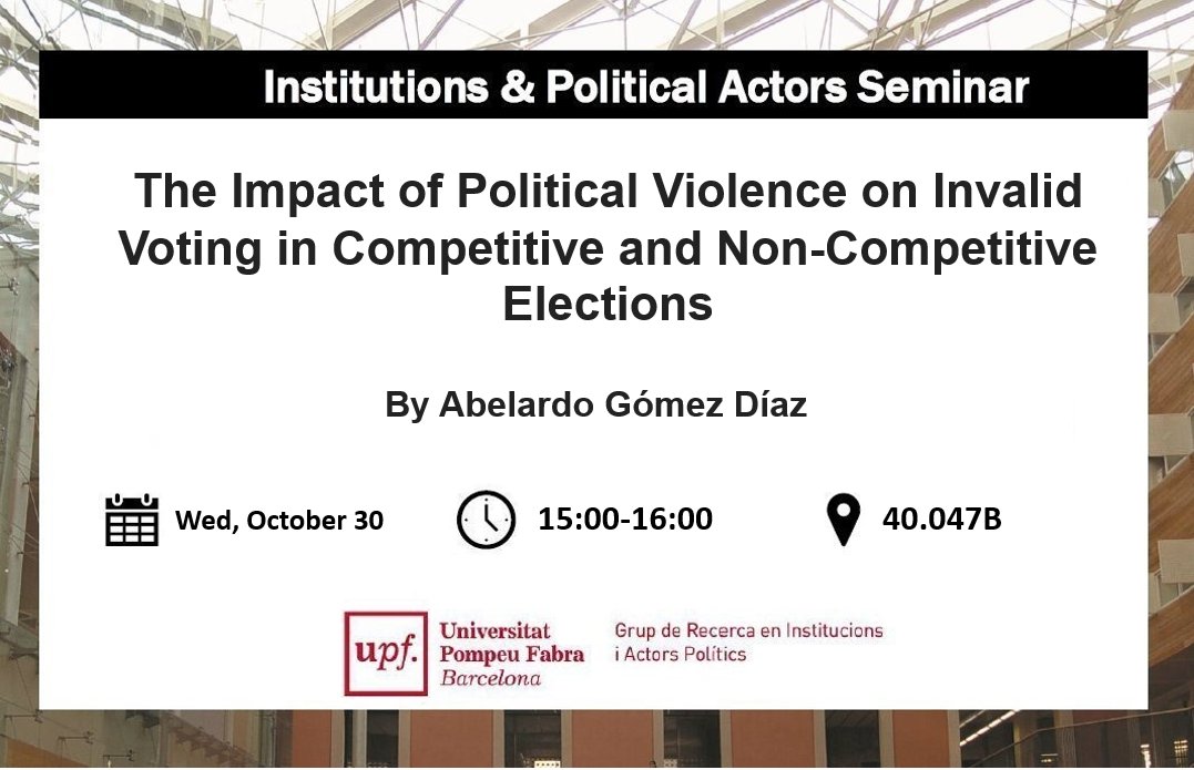 📢Seminar Announcement📢

Join us this wednesday in Room 40.047B for another exciting presentation, as @AbelardoGD of the UAB talks about his latest work. Look forward to seeing you all there!