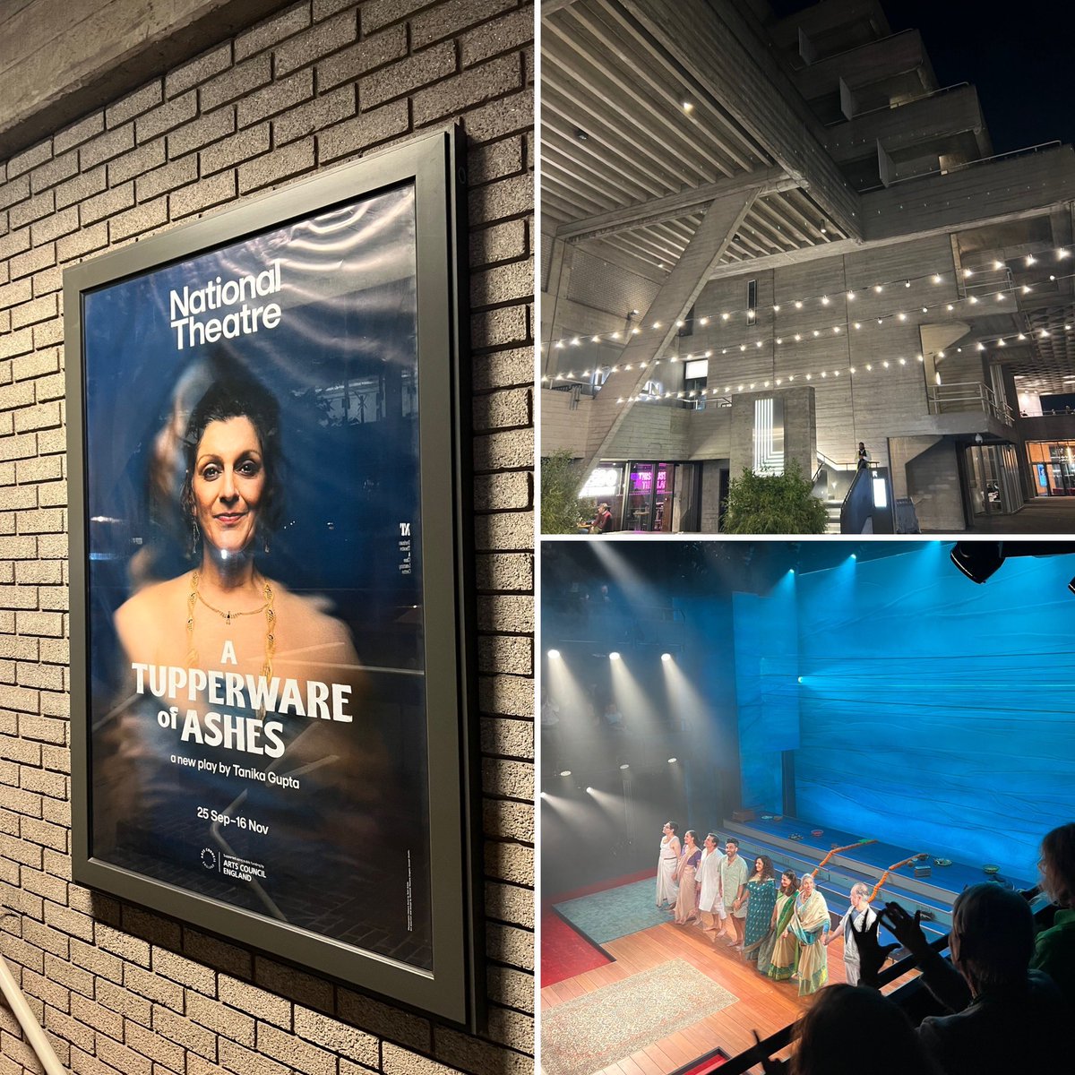 Mitzi Deluca (@mitzideluca) on Twitter photo #ATupperwareOfAshes
A powerful portrayal of those whose lives are affected by #dementia. With excellent music, lighting, and direction.
Truly outstanding!
Congrats to all the cast and crew
<a href="/MeeraSyal/">MeeraSyal💙</a> <a href="/ShobnaGulati/">DR SHOBNA GULATI MBE, DL</a> <a href="/Rajender_bajaj/">Raj Bajaj</a> <a href="/Tanika_Gupta/">Tanika Gupta</a> <a href="/NationalTheatre/">National Theatre</a> #DorfmanTheatre #ATupperwareOfAshes
A powerful portrayal of those whose lives are affected by #dementia. With excellent music, lighting, and direction.
Truly outstanding!
Congrats to all the cast and crew
<a href="/MeeraSyal/">MeeraSyal💙</a> <a href="/ShobnaGulati/">DR SHOBNA GULATI MBE, DL</a> <a href="/Rajender_bajaj/">Raj Bajaj</a> <a href="/Tanika_Gupta/">Tanika Gupta</a> <a href="/NationalTheatre/">National Theatre</a> #DorfmanTheatre