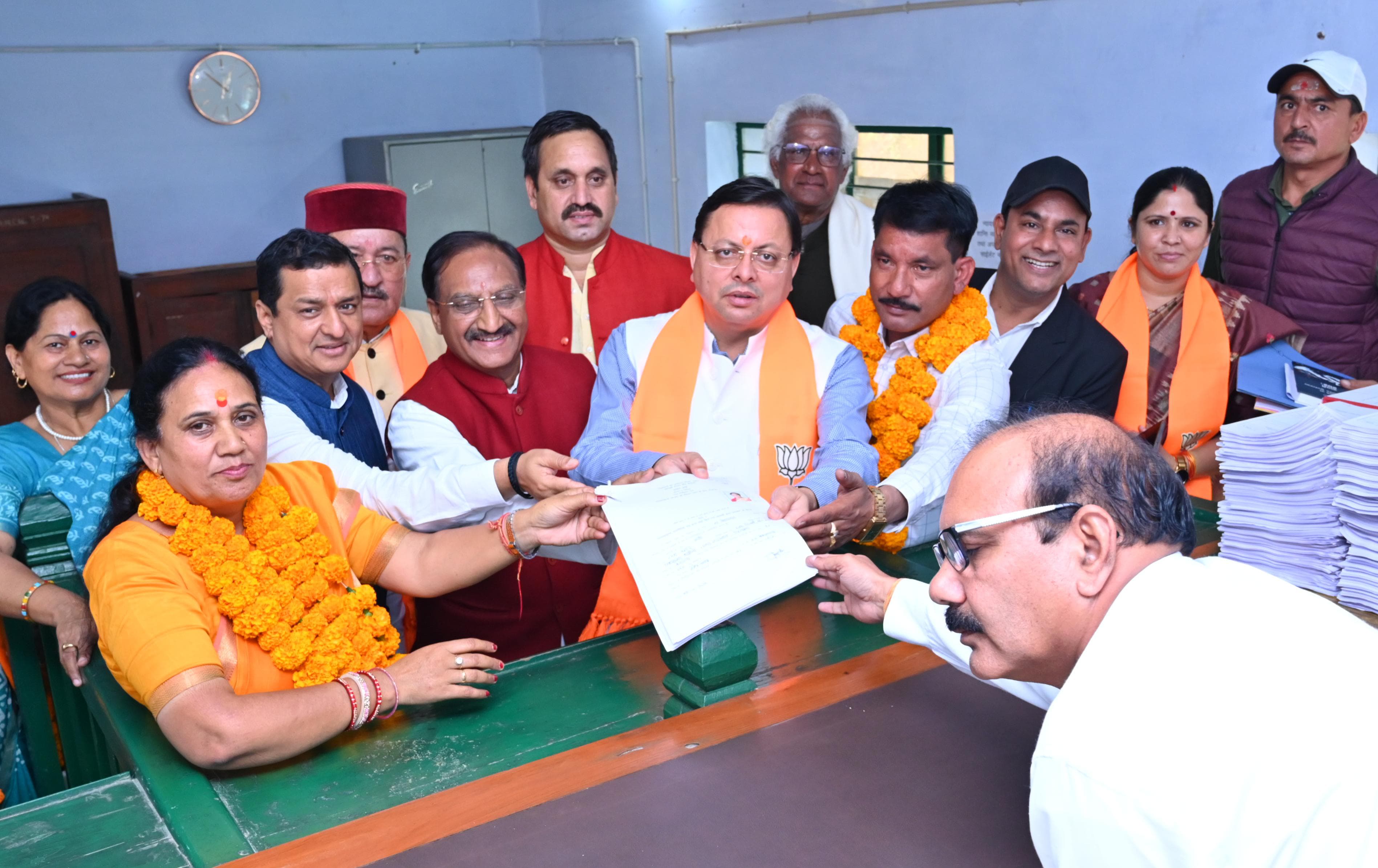 (Kedarnath By-Election-Four candidates Nomination)