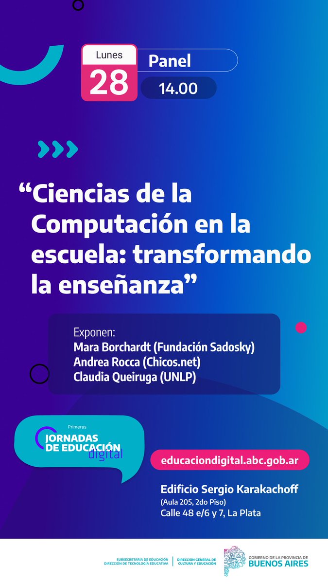 Hoy, si no podés venir, podés seguirlo por Youtube. No te lo pierdas!