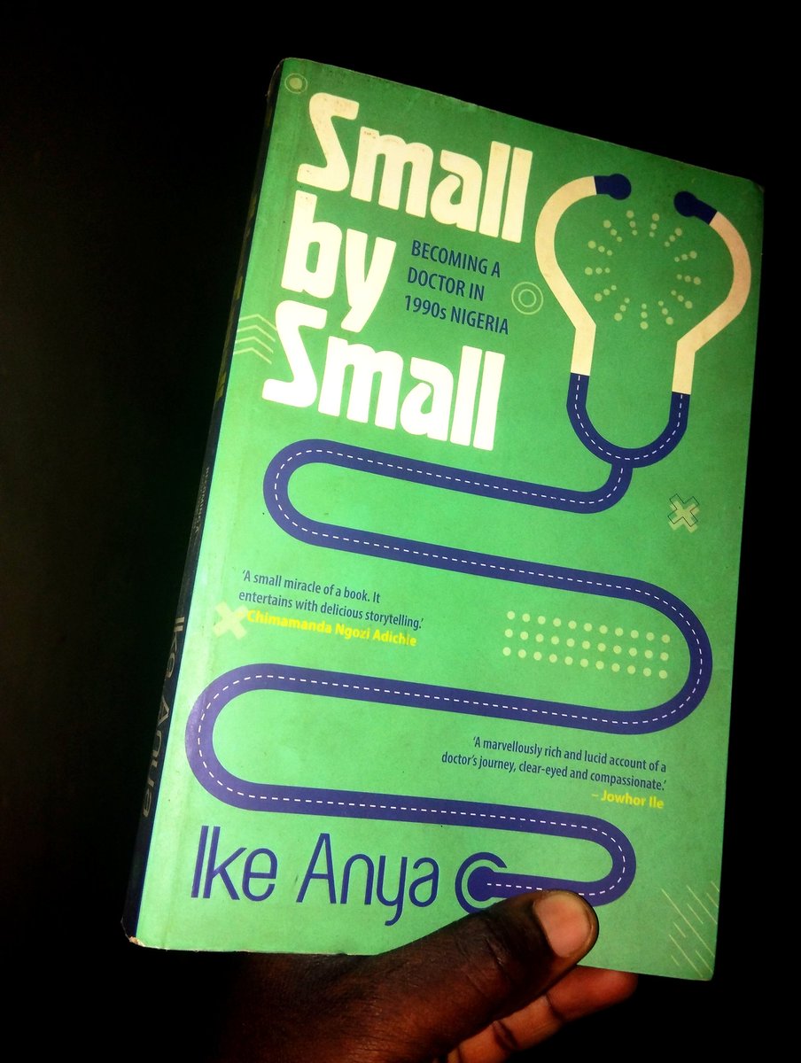 SAmaiwada's tweet photo. Mon, Oct 28.

Day 28. Nigerian literature 

Small by Small by Ike Anya

#smallbysmall #nigerianauthors #nigerianbooks #nigerianliterature #read #books https://t.co/9eNtMZvXTj