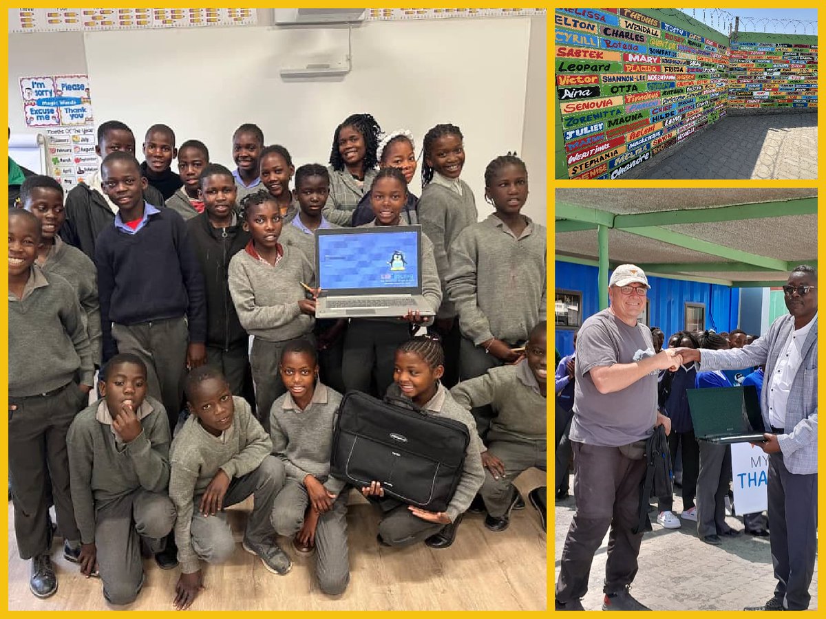 labdoo_D's tweet image. Flugpate Stefan D. aus Neuss schreibt:
&quot;Was für Eindrücke durfte ich mitnehmen aus Swakopmund, unglaubliche Dankbarkeit für einen Second Hand Laptop und einen Besuch in der MYO Schule. Vielen Dank an Labdoo dass ich ein Flugpate sein durfte.
platform.labdoo.org/content/dootri…
#labdoo