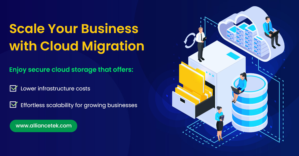 AllianceTekInc's tweet image. Seamless Cloud Migration

Migrate to the cloud and scale effortlessly.

Secure your data and cut operational costs with cloud solutions.

#CloudMigration #BusinessScalability #TechEfficiency