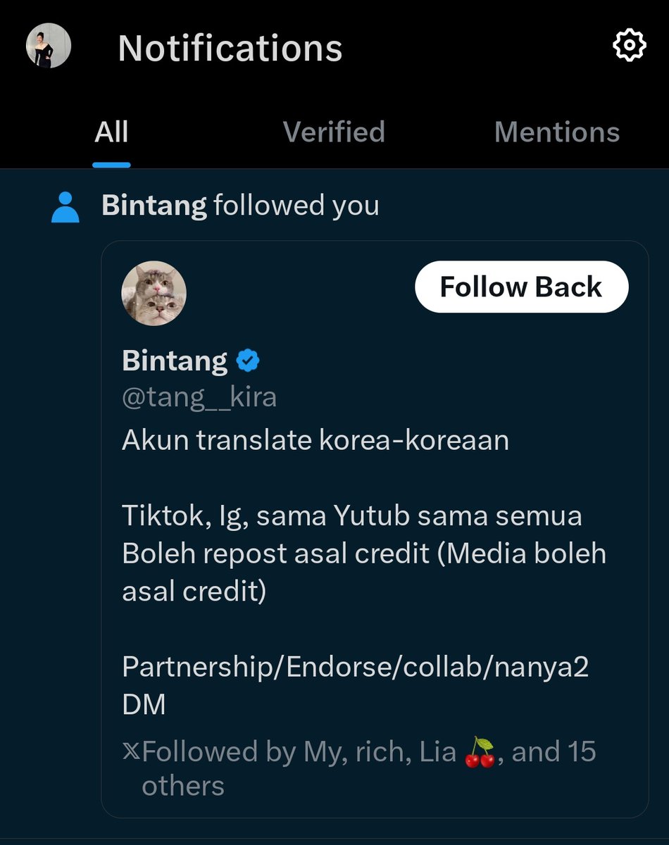 renaissance0426's tweet photo. Tiba" difollow. Kaget dikit 😭😭 kak you nggak salah pencet kan? Ini akun homo @tang__kira https://t.co/1Mr666H335